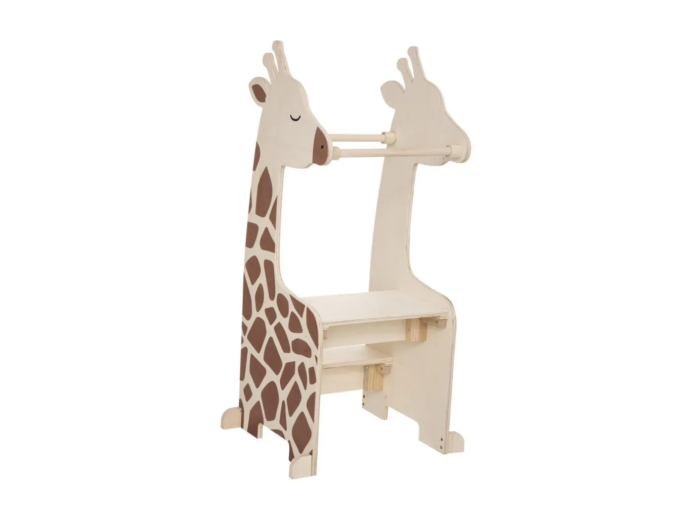 Lernturm braun 100x40x40cm