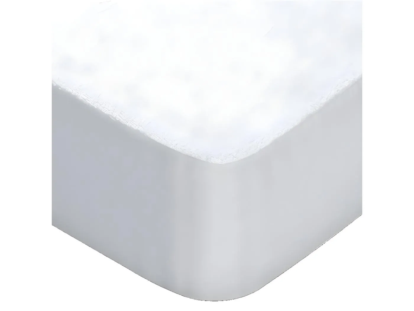Matratzenschoner Baumwolle weiß 150x190/200
