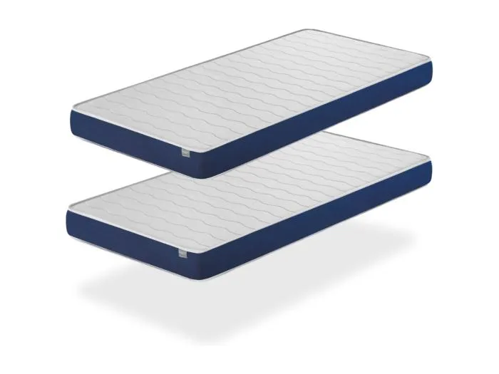 Matratze PACK 2  ORION CONFORT 90x190  -H2- Hohe 14 cm Super weiche Polsterung - jugendlich - ideal für Nest-Betten