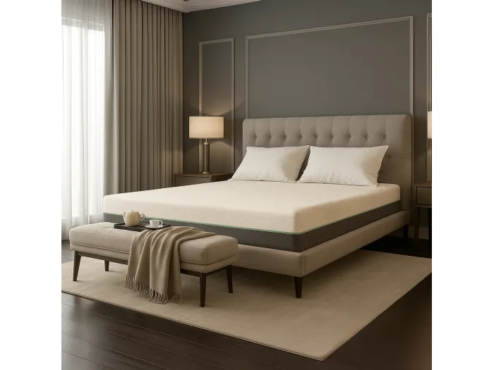 Chronos | Matratze 140x200 mit Taschenfedern und Memory-Schaum