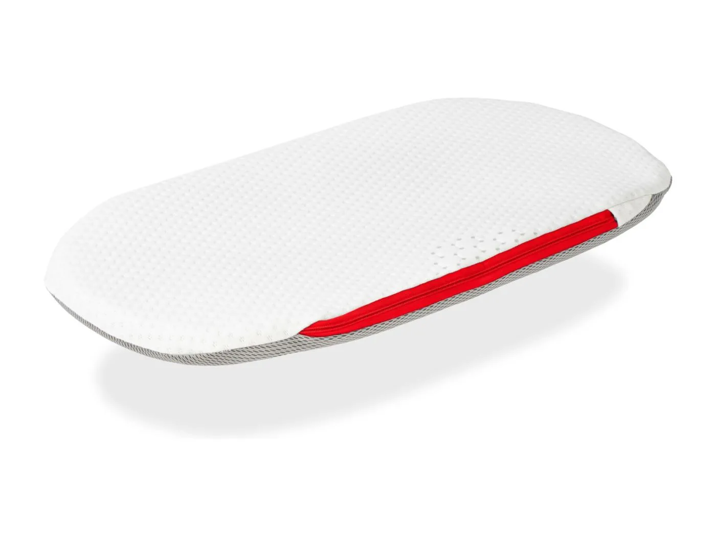 DUO BABYwannenmatratze 75X40 - 3 CM 2 in 1 - Kinderwagenmatratze, Babywanne, Wiege abnehmbar + Schoner. Perforierter Schaumkern. Anpassungsfähig