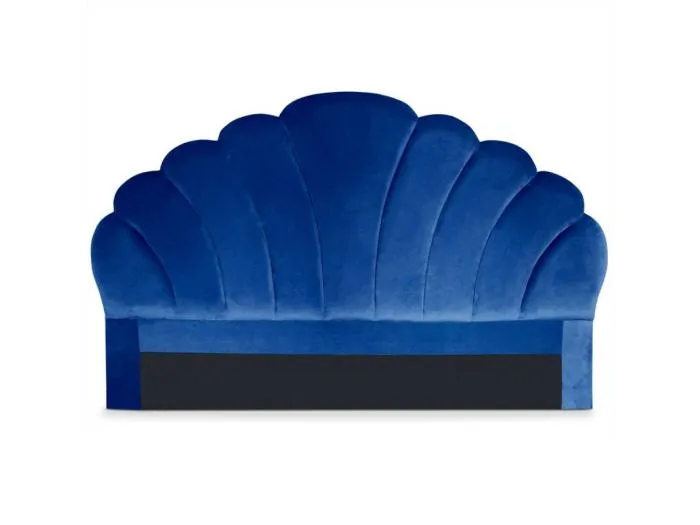 Tête de lit Mermaid 180 cm Velours Bleu
