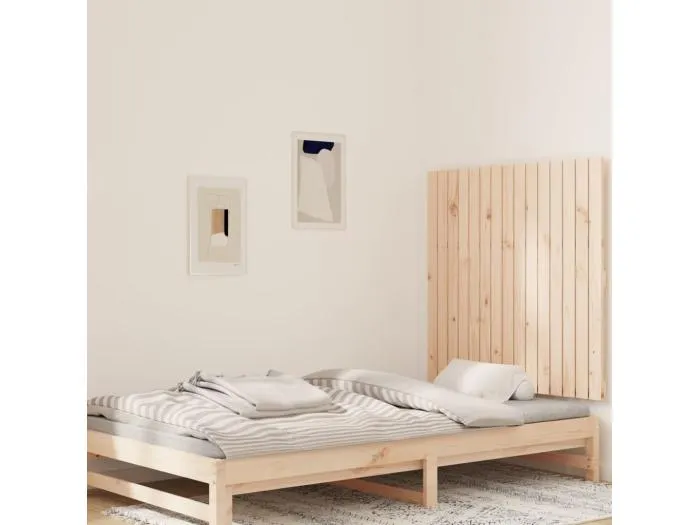 Wand-Kopfteil 95,5x3x90 cm Massivholz Kiefer