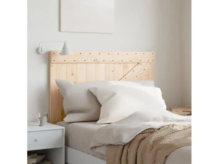 Kopfteil 100x104 cm Massivholz Kiefer