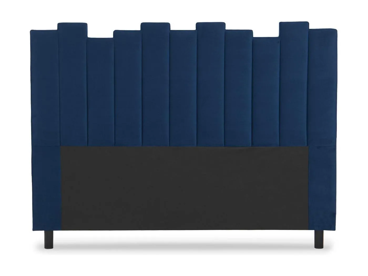 Kopfteil Samt Blau Modernes Design 160cm Avenel