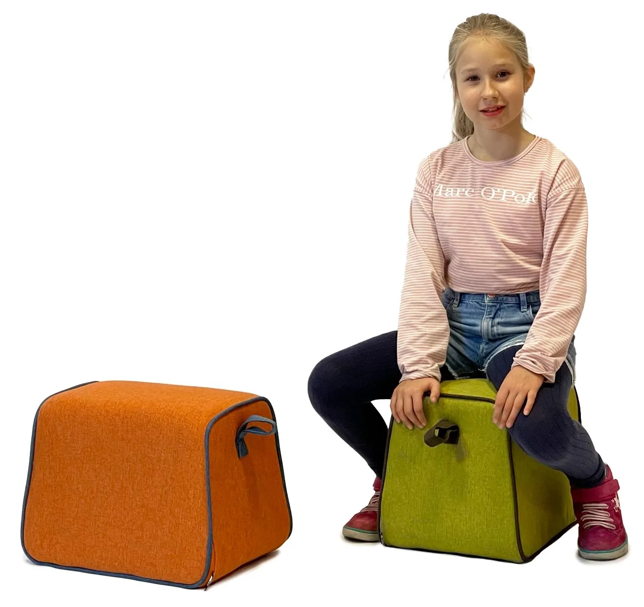 Bungarten Hocker “Hockidu”, Sitzelement mit Stoffbezug