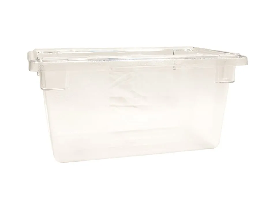Rubbermaid transparenter Lebensmittelbehälter | 19 Liter, HxBxT 23x45,7x30,5cm | Transparent