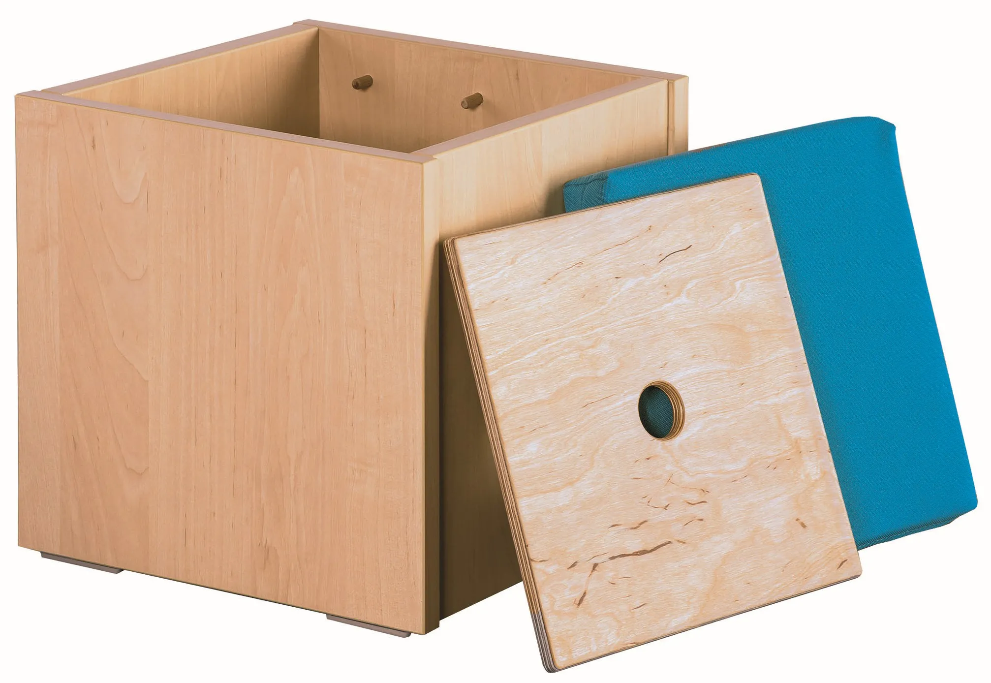 Sitzhocker für Kinder-Frisierkommode