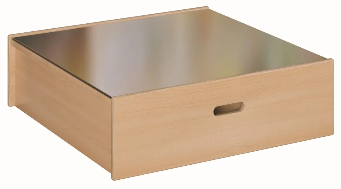 Spielpodest mit Spiegel