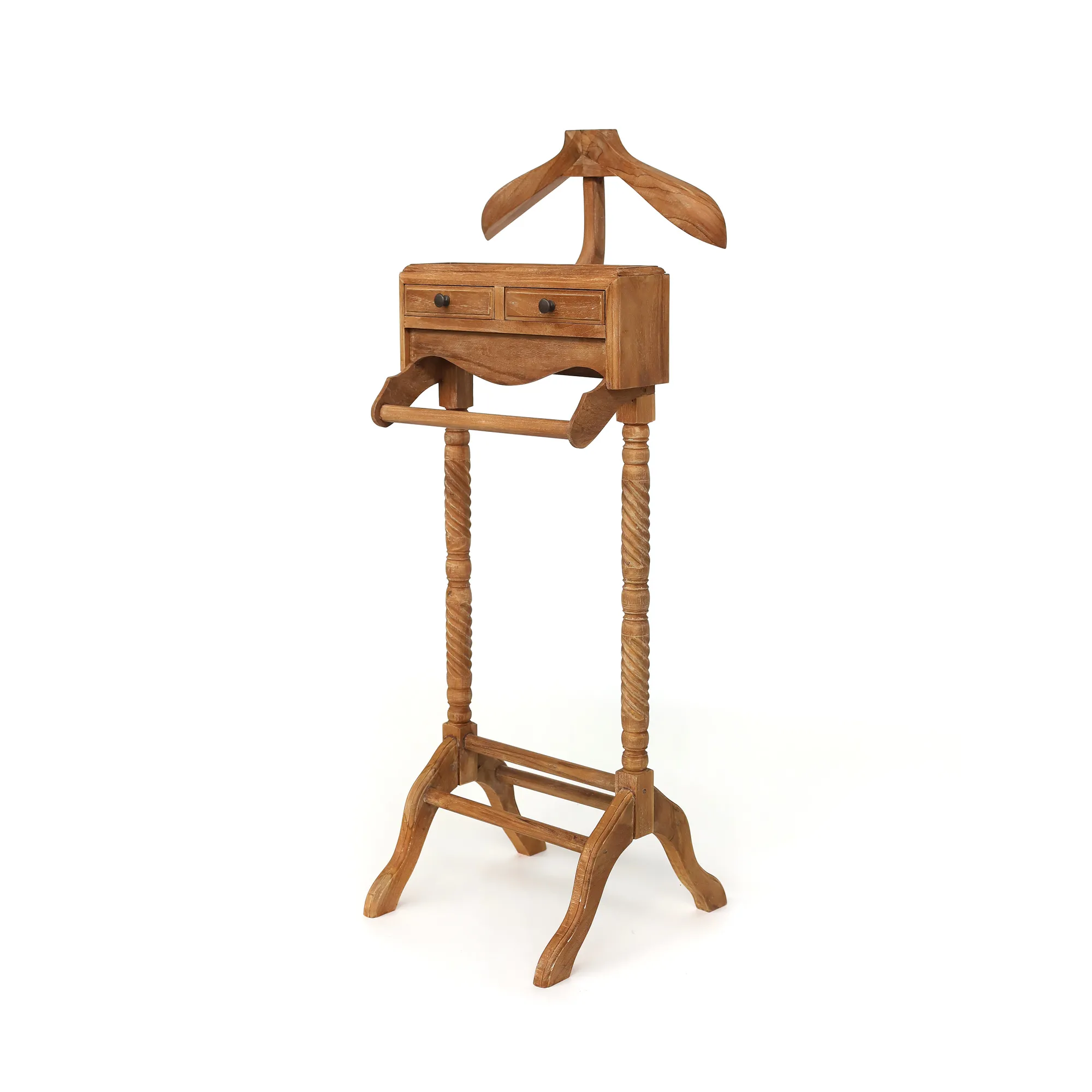 Stummer Diener, aus Teak, H 120 cm, B 50 cm, L 40 cm