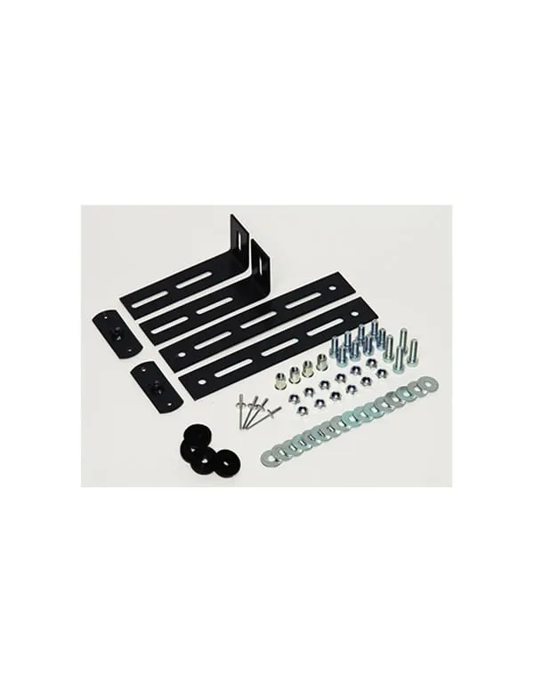 Befestigungs- und Halterungsset Fahrzeugregal KFZ | Lichtgrau/Anthrazit