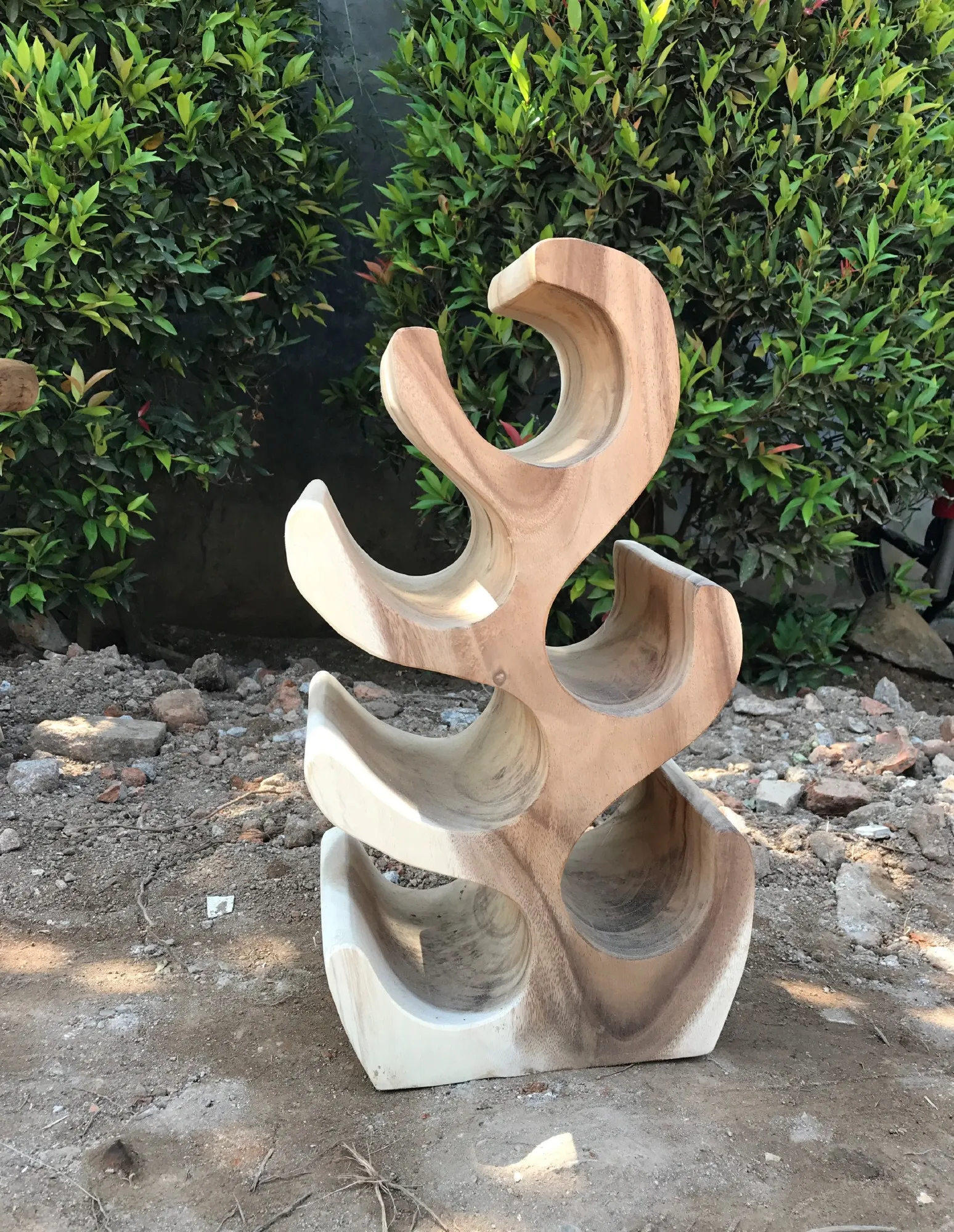 Zeitungsständer 'Bentuck', aus Suarholz, B 20 cm, H 52 cm, T 27 cm