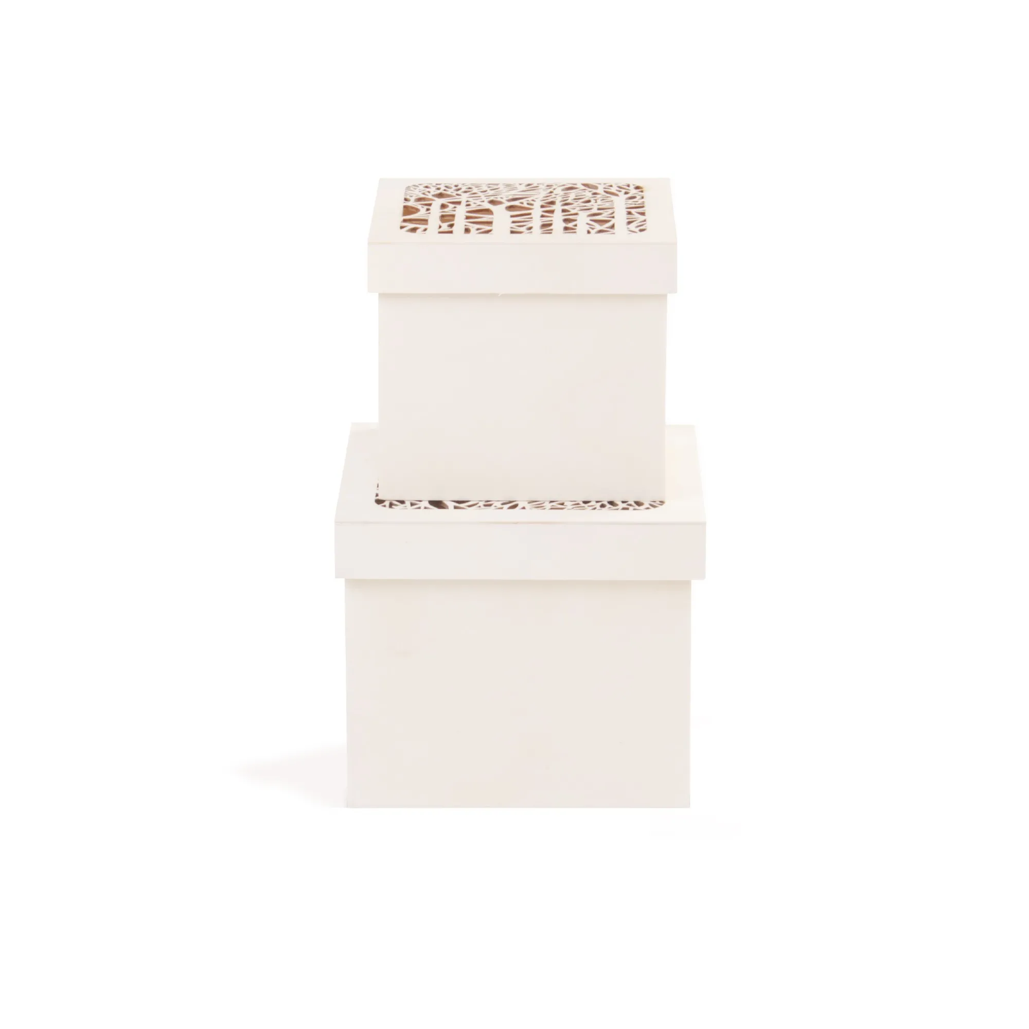 2er-Set Holzbox 'Wald Cho', natur