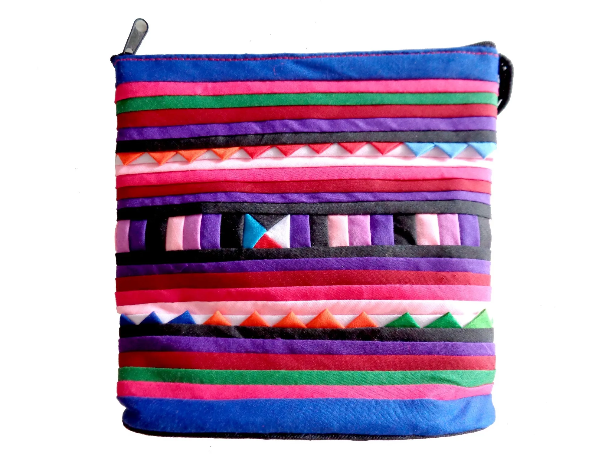 Kosmetik-Beutel blau, multicolor, H 18 cm, B 17 cm, L 7 cm