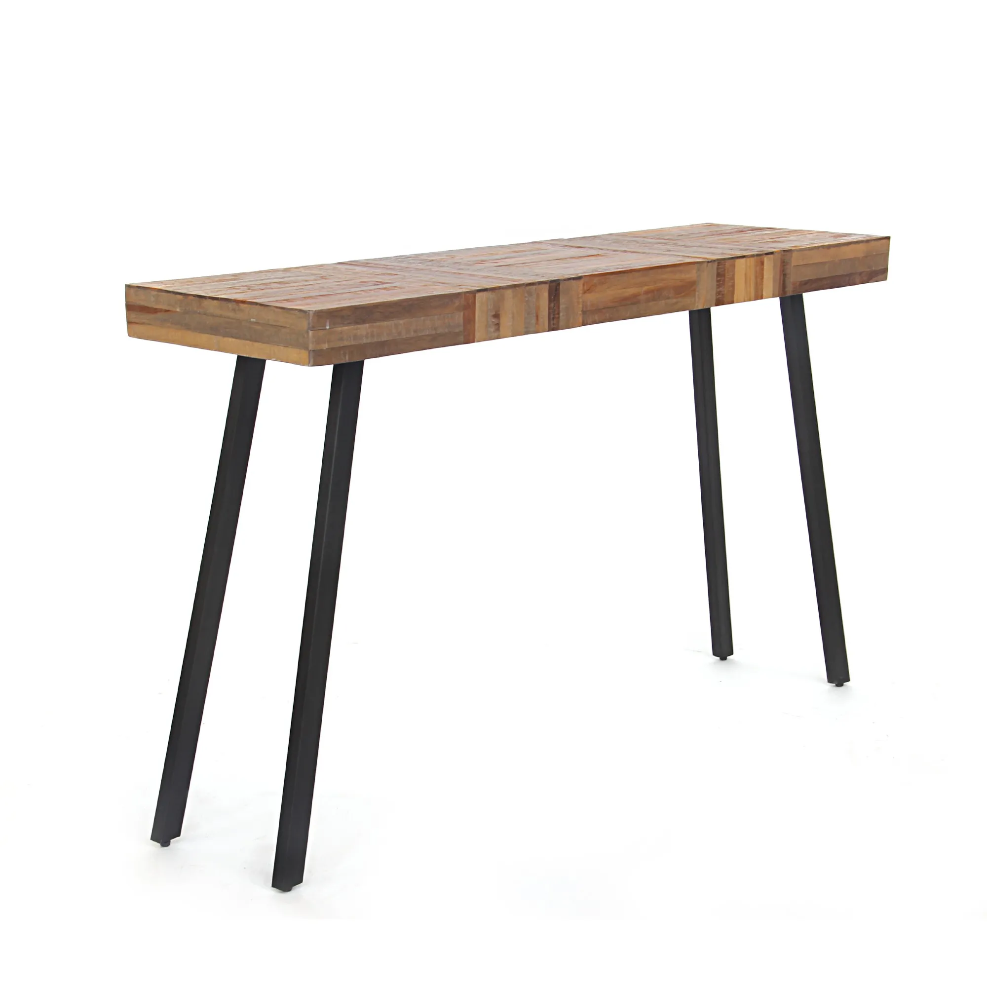 Anrichte 'Line', Teak und Eisen, B 140 cm, T 40 cm, H 84 cm