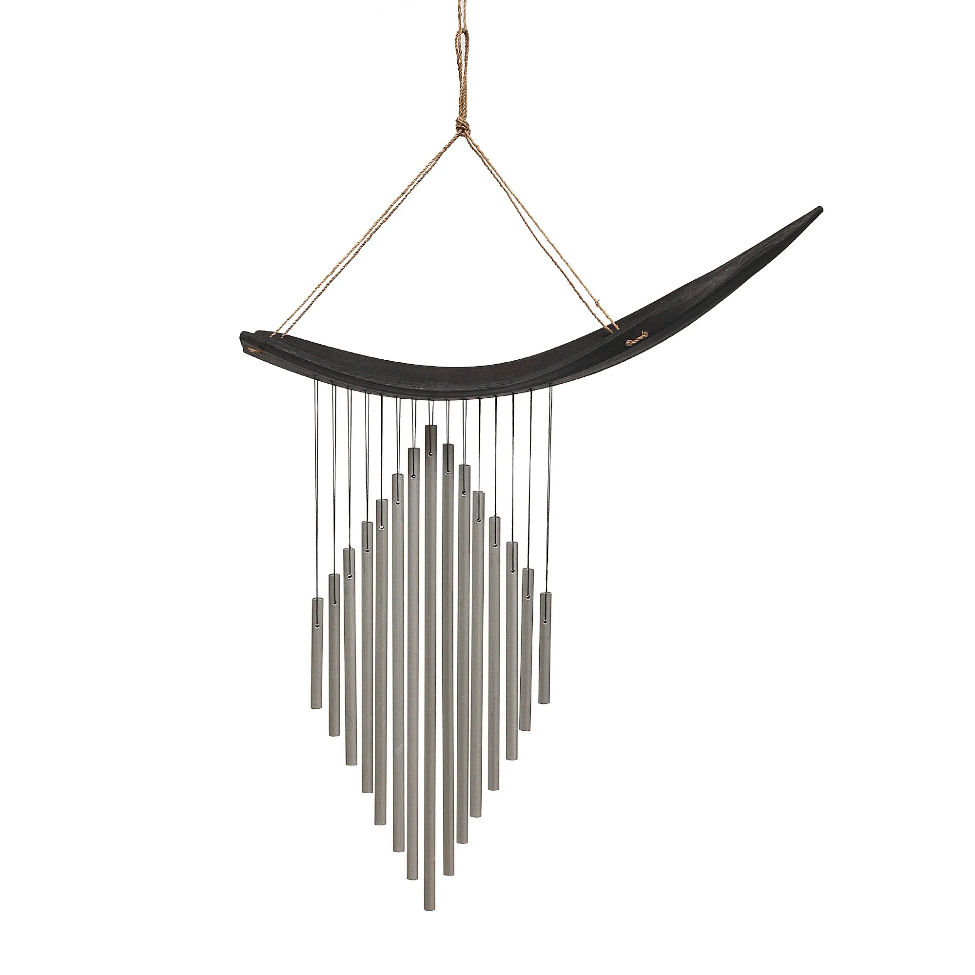 Windspiel 'Raute', B 40 cm, L 10 cm, H 14 cm