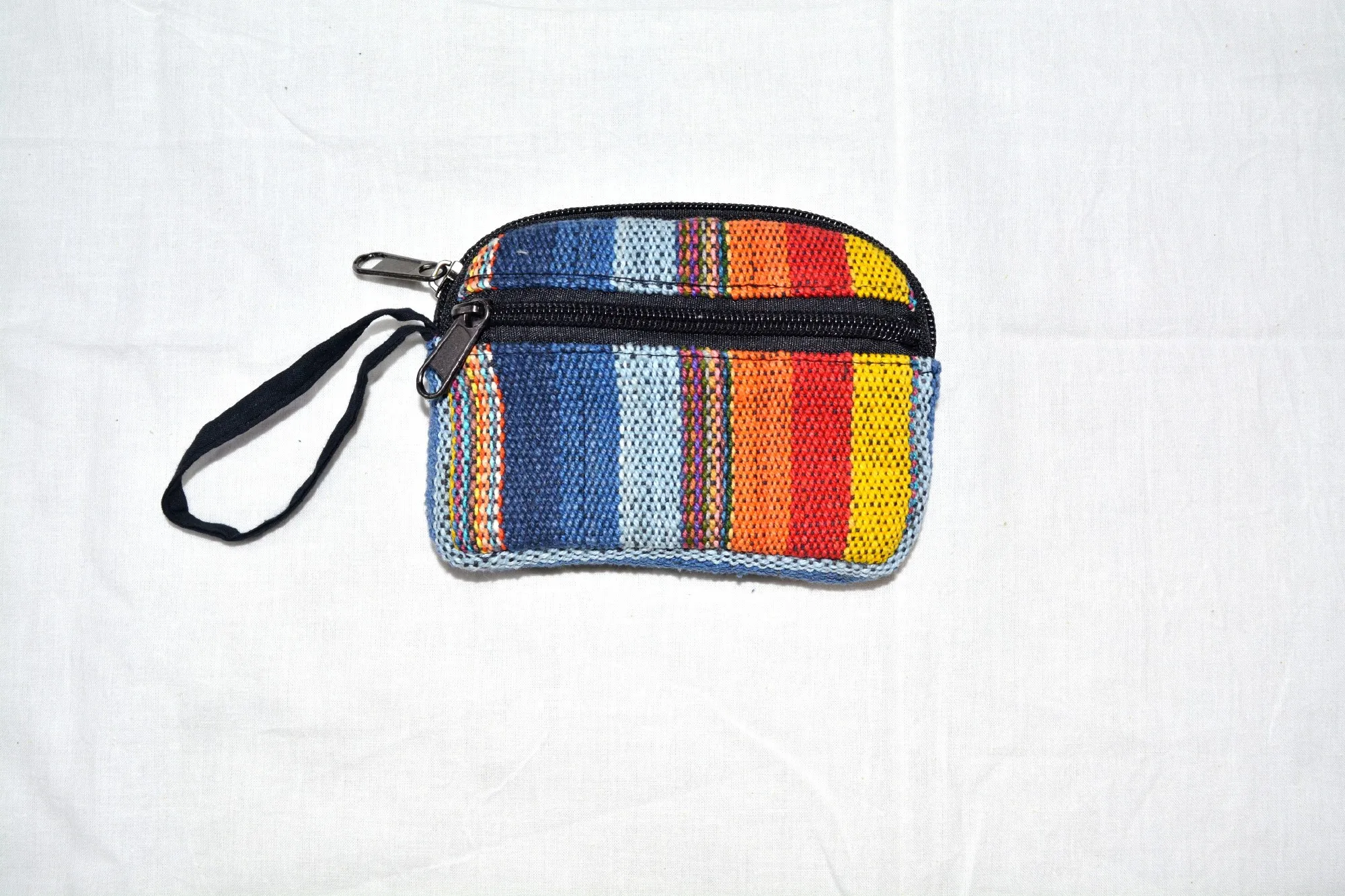 Zipper-Etui Nepalstyle, multicolor, B 10 cm, L 13 cm