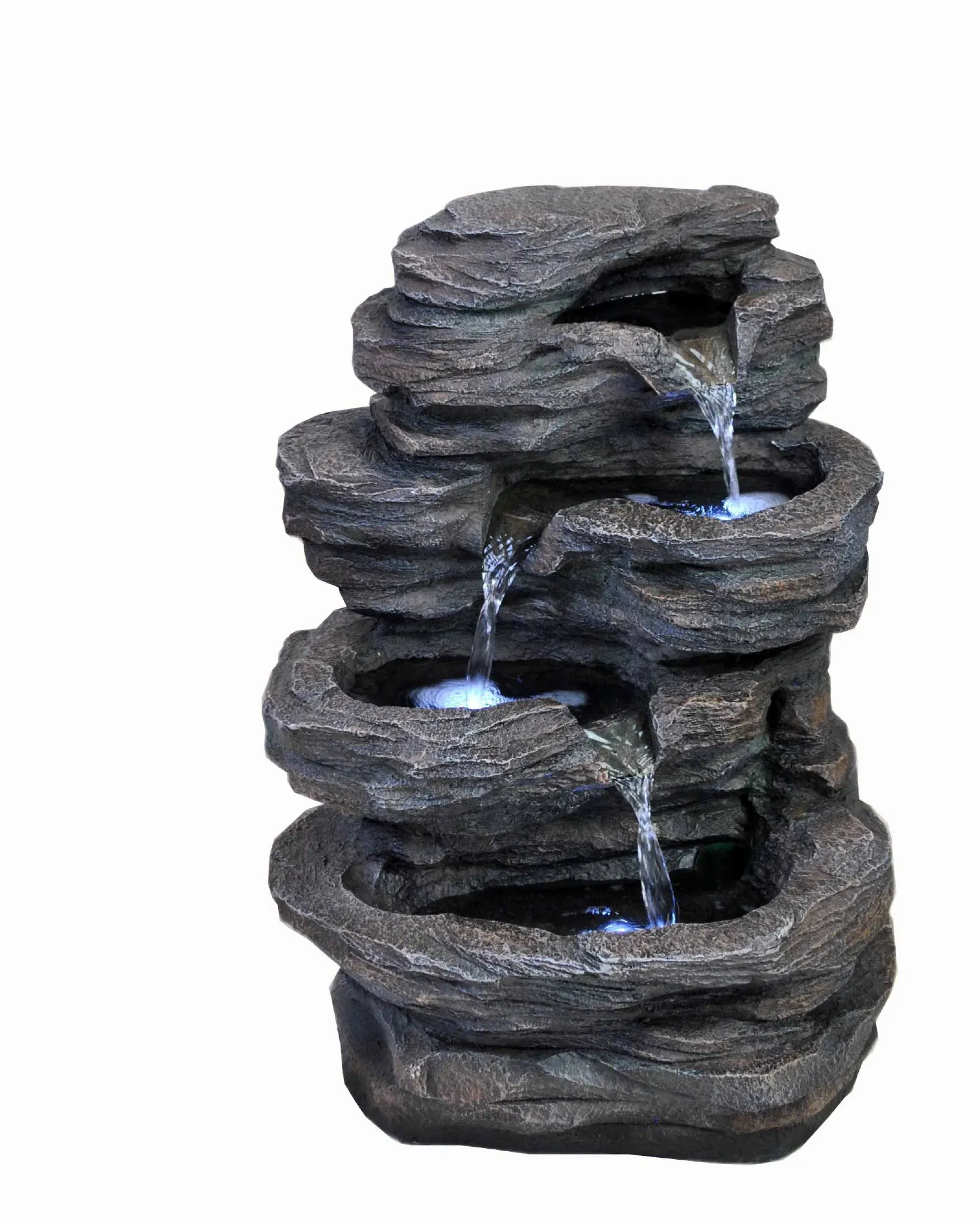 Wasserspiel, B 24 cm, H 49 cm, T 34,5 cm