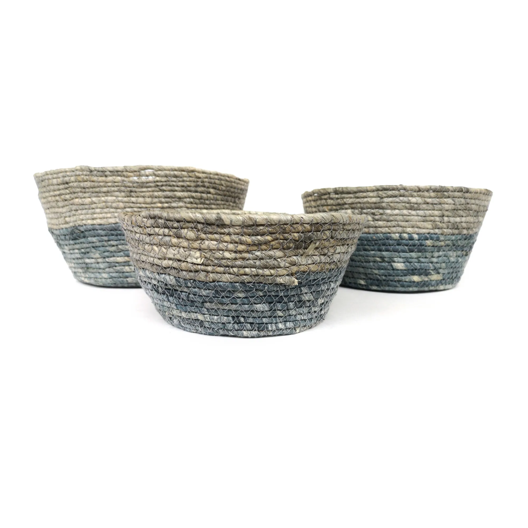3er-Set Korb 'Amares', natur, grau