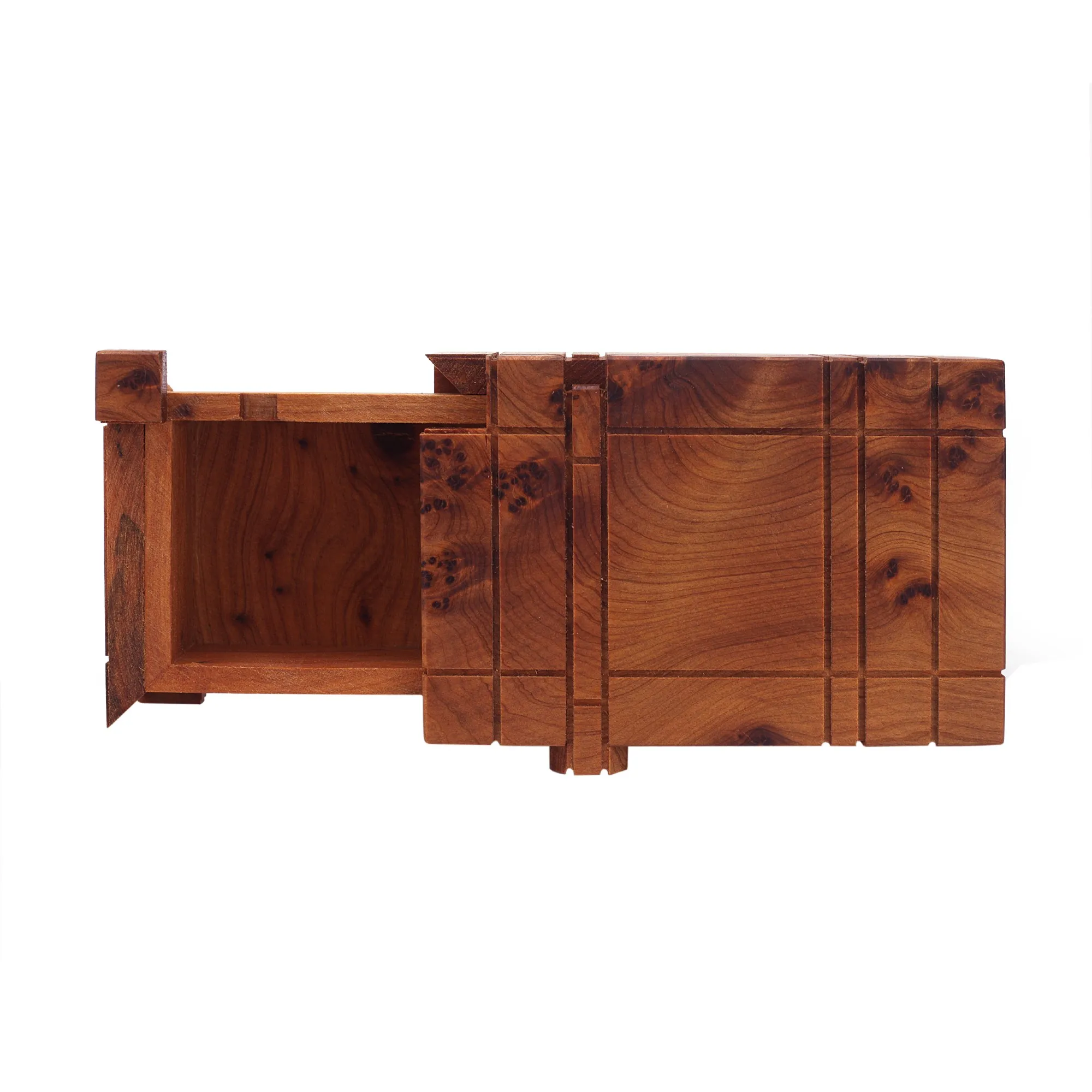 Thuja Secret Box, B 11,5 cm, T 7,5 cm, H 4,5 cm