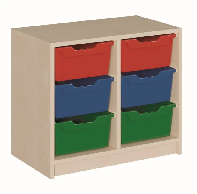 Schränke mit hohen ErgoTray-Boxen, Höhe 60 cm