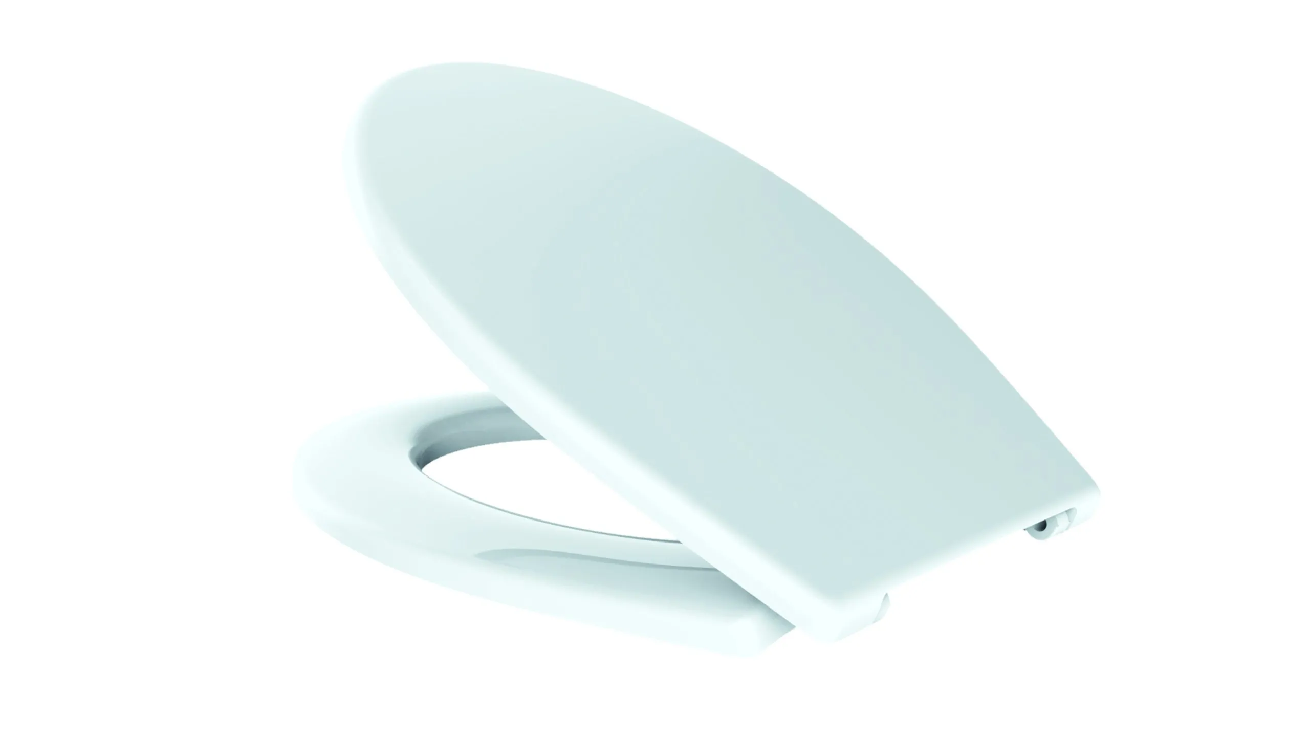 Badundu WC-Sitz mit Absenkautomatik 43,5 × 37 cm ,, Soft Closing