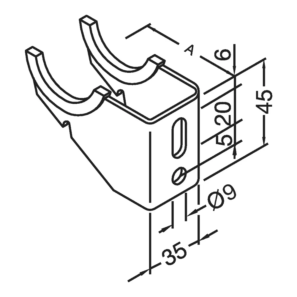 Zubehör Wandkonsole K69 Sonder-Lack, für Excelsior