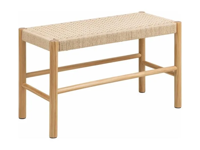 Alvin Sitzbank Holz weiß.