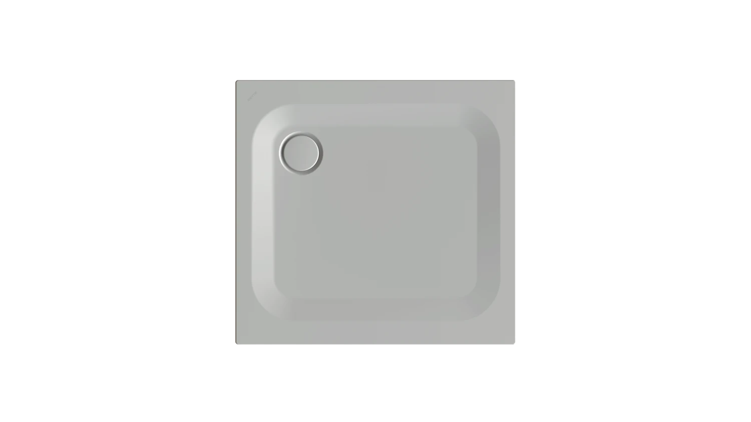 Bette rechteck Duschwanne „BetteUltra“ 90 × 85 cm in Flanell