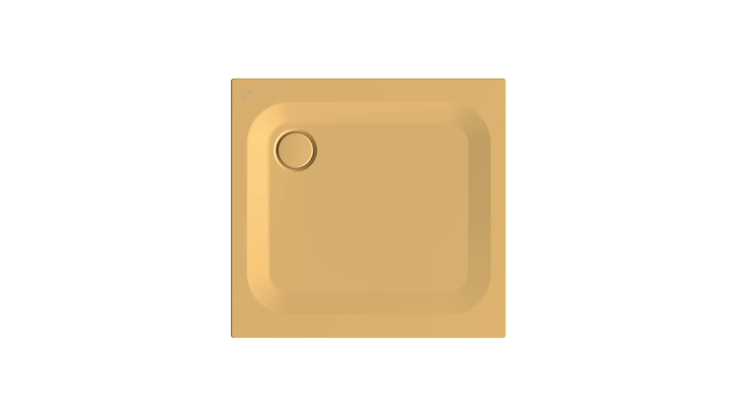 Bette rechteck Duschwanne „BetteUltra“ 90 × 85 cm in Curry