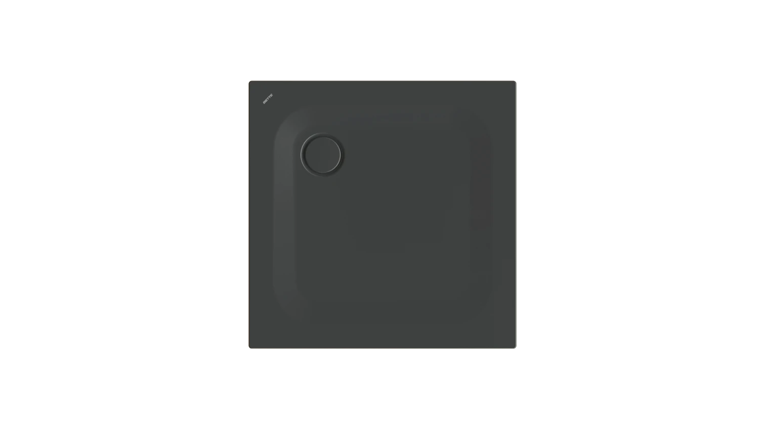 Bette quadrat Duschwanne „BetteUltra“ 85 × 85 cm in Ebony
