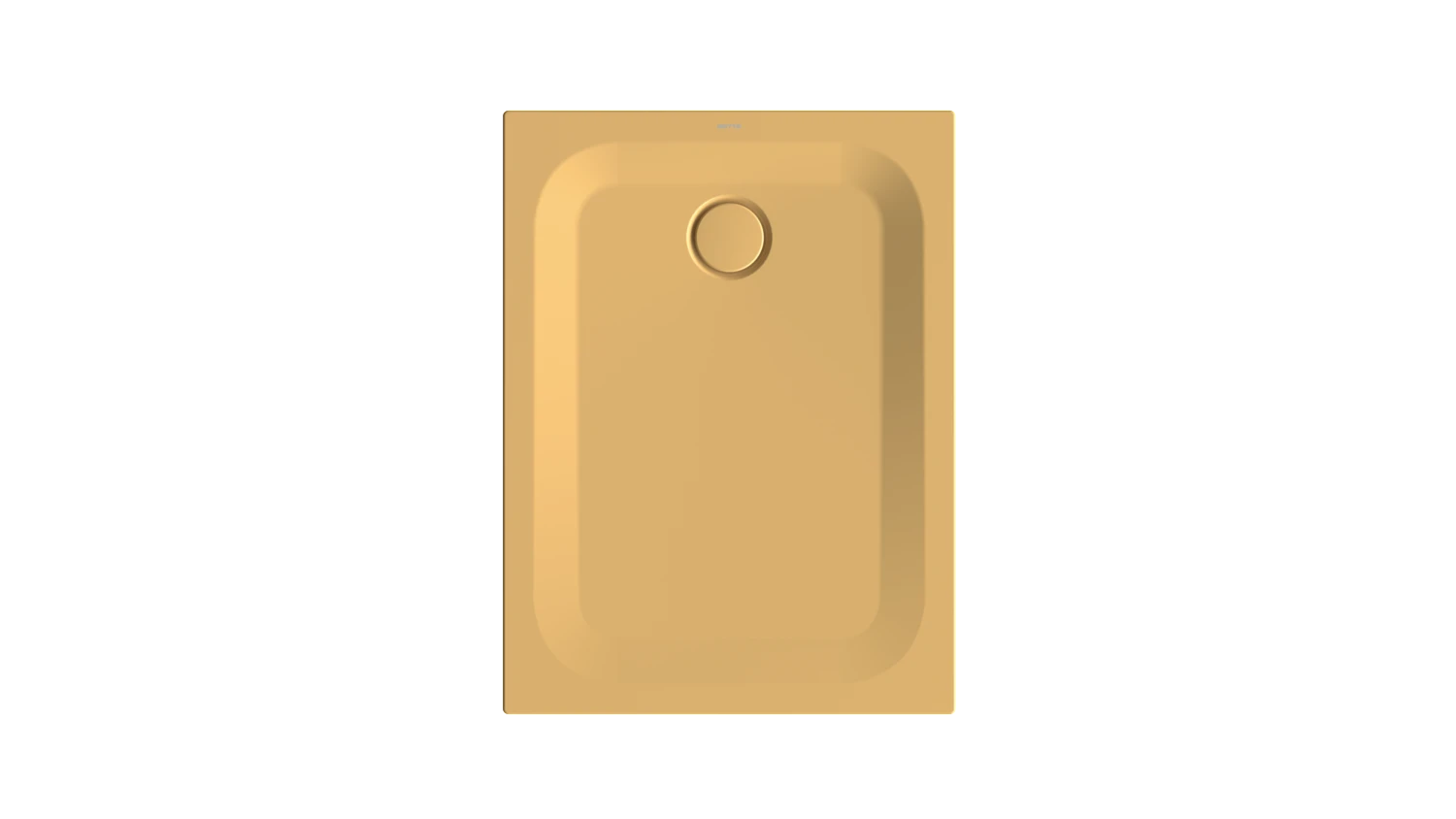Bette rechteck Duschwanne „BetteUltra“ 100 × 75 cm in Curry