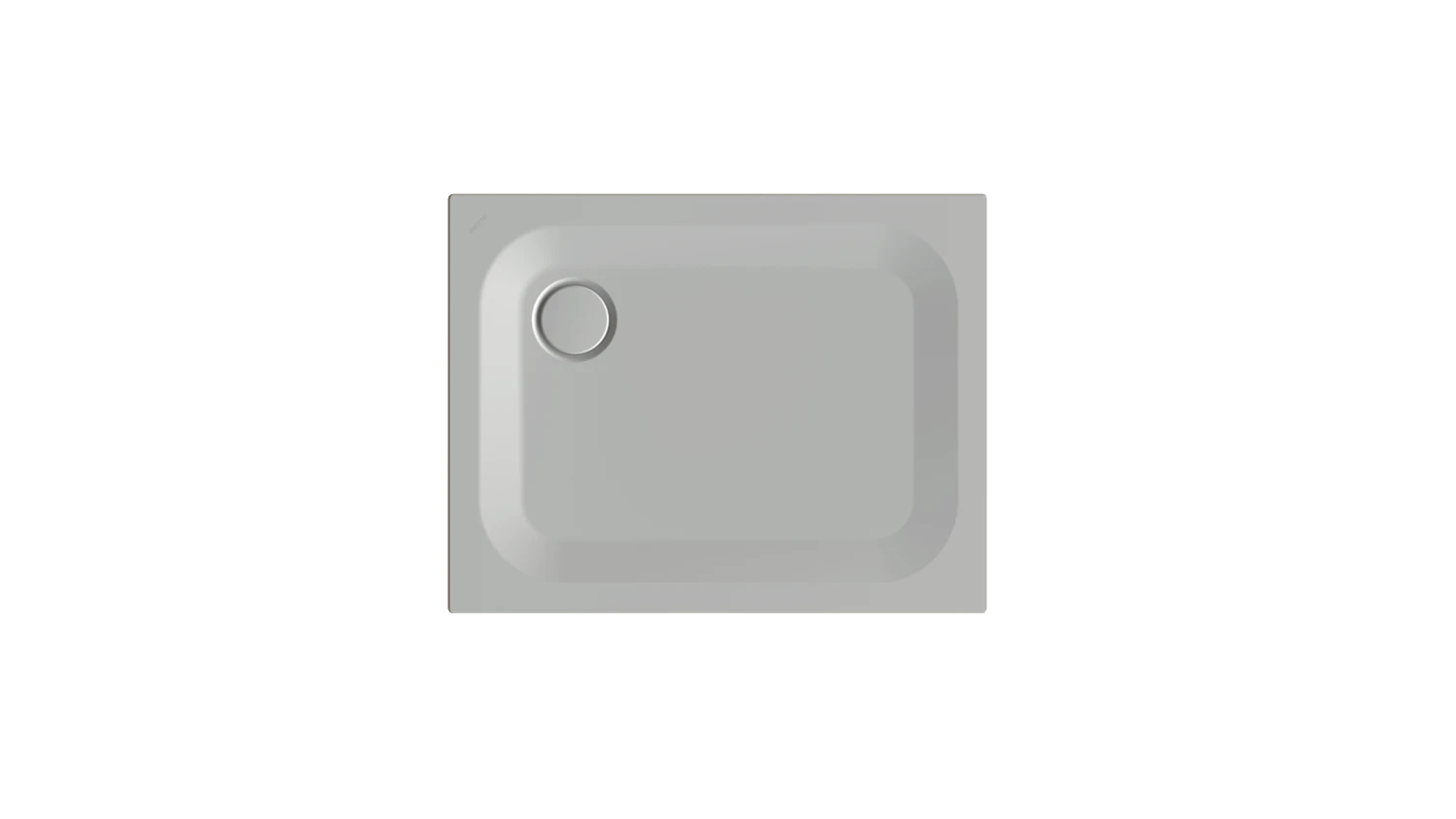 Bette rechteck Duschwanne „BetteUltra“ 90 × 70 cm in Flanell