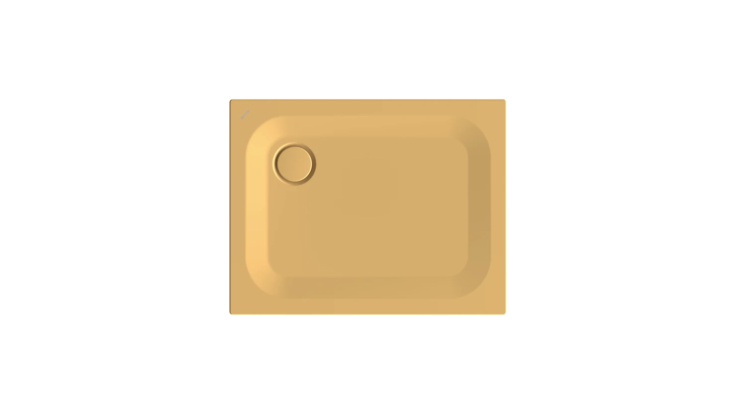 Bette rechteck Duschwanne „BetteUltra“ 90 × 70 cm in Curry