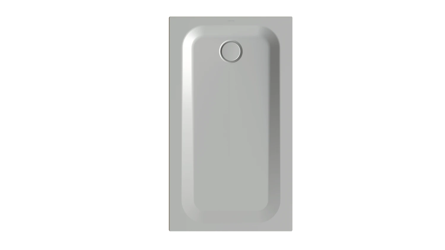 Bette rechteck Duschwanne „BetteUltra“ 130 × 75 cm in Flanell