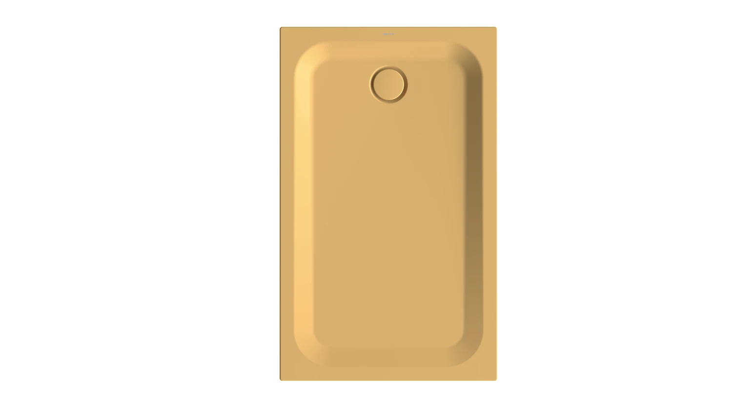 Bette rechteck Duschwanne „BetteUltra“ 130 × 80 cm in Curry