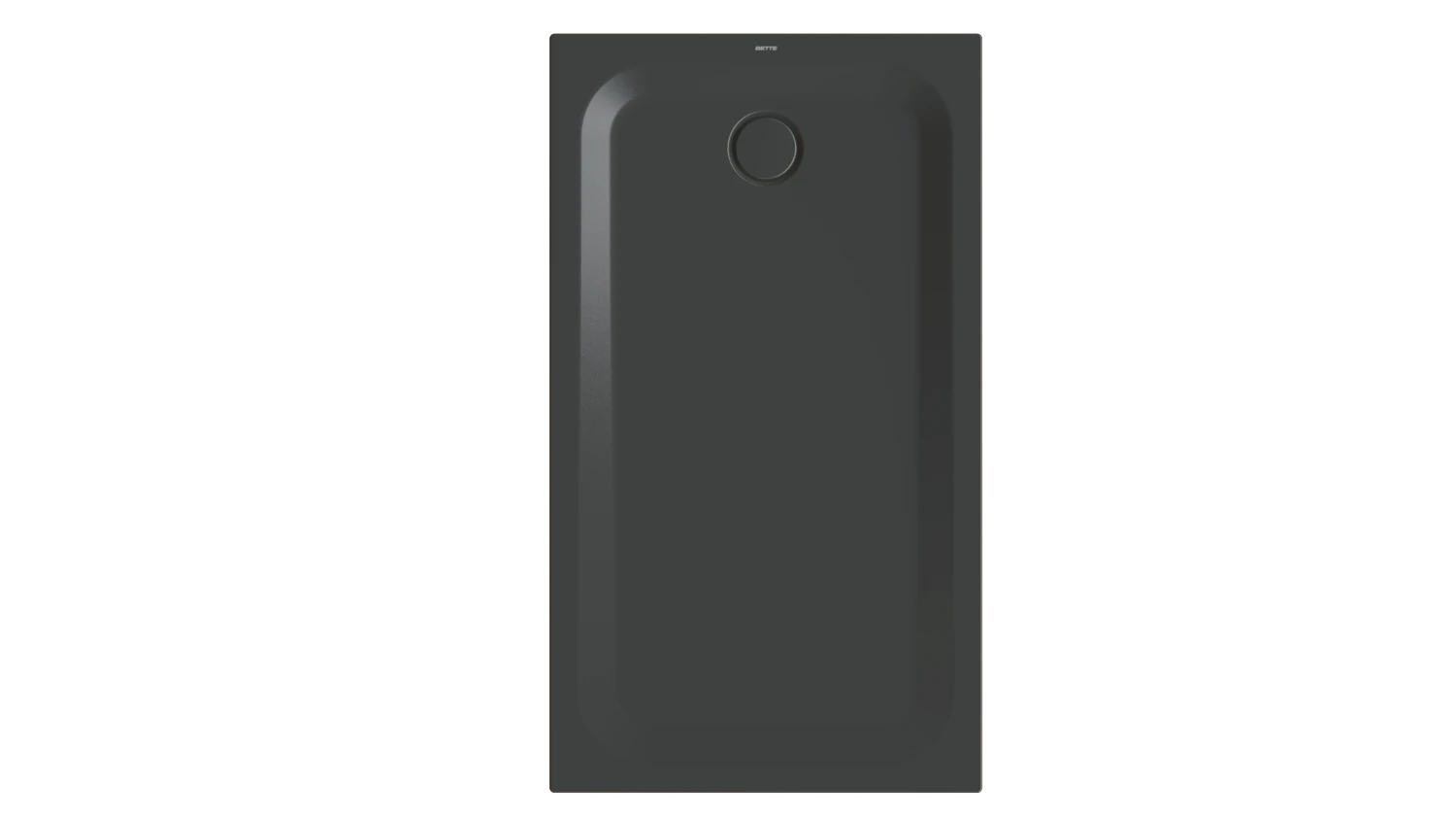 Bette rechteck Duschwanne „BetteUltra“ 140 × 80 cm in Ebony