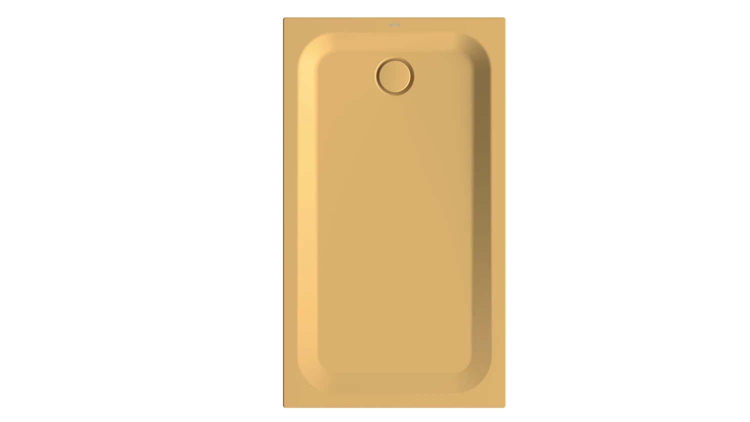 Bette rechteck Duschwanne „BetteUltra“ 140 × 80 cm in Curry