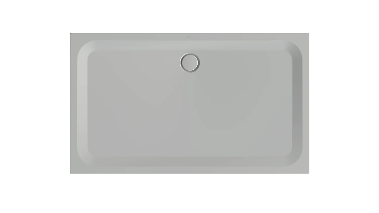 Bette rechteck Duschwanne „BetteUltra“ 170 × 100 cm in Flanell