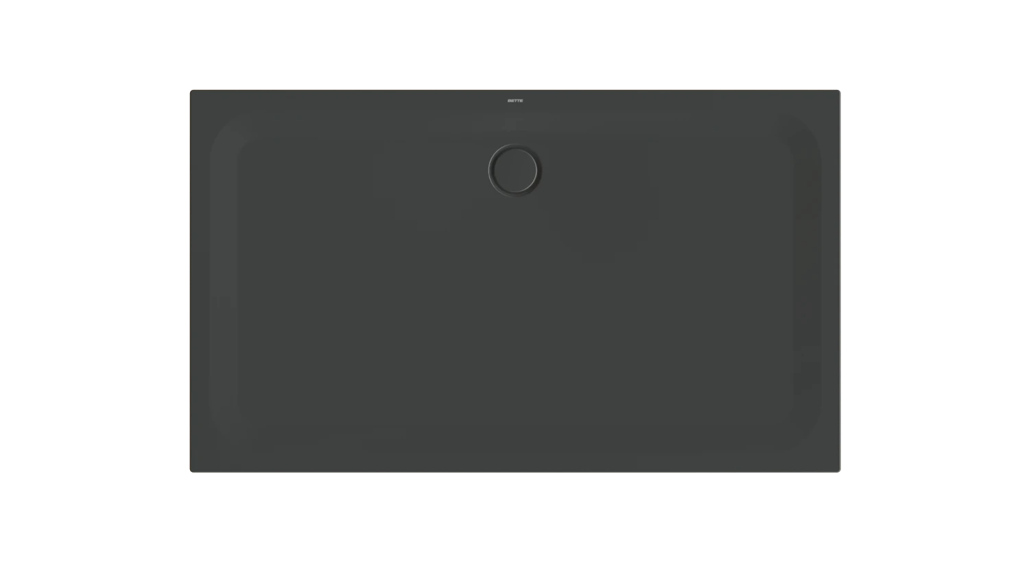 Bette rechteck Duschwanne „BetteUltra“ 170 × 100 cm in Ebony