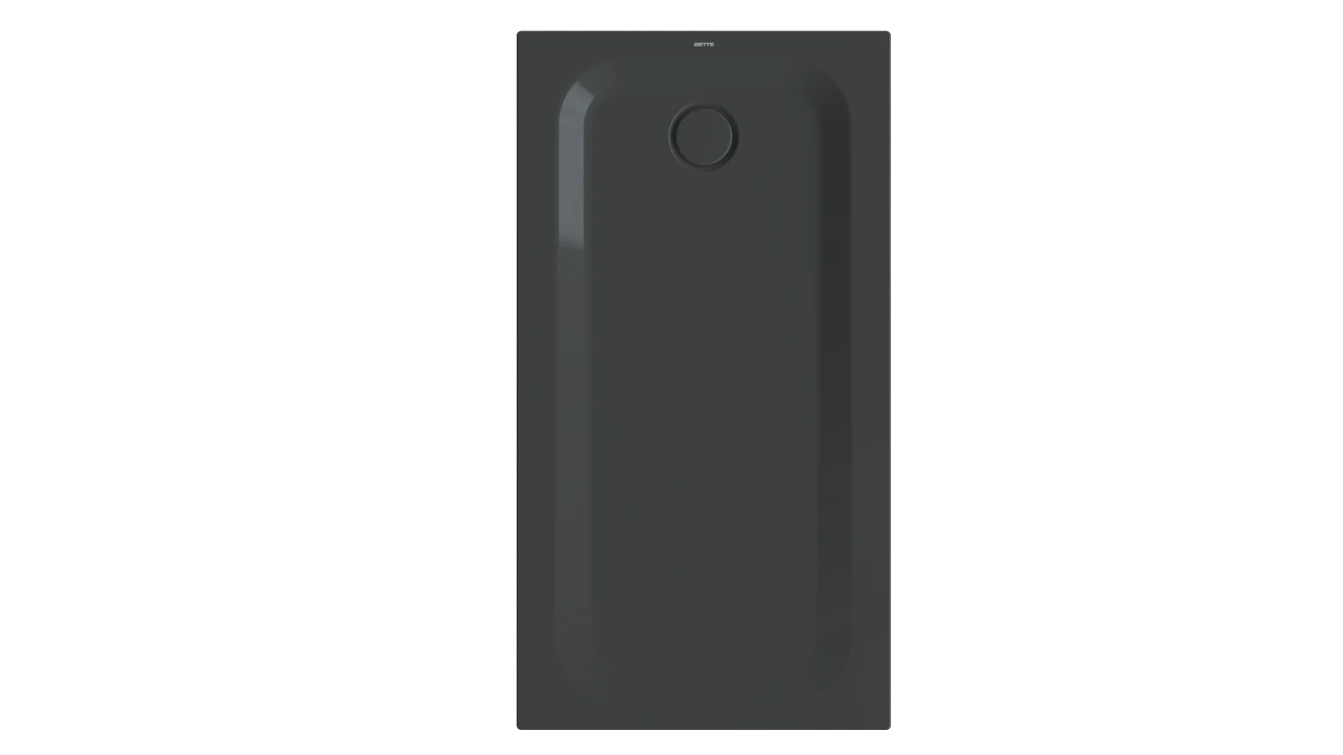 Bette rechteck Duschwanne „BetteUltra“ 140 × 75 cm in Schwarz