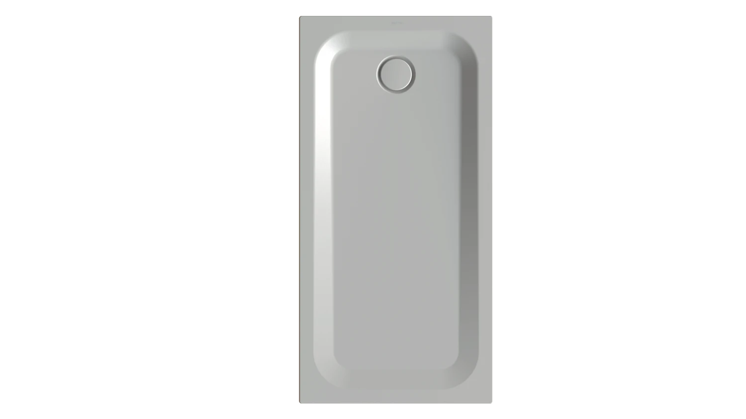 Bette rechteck Duschwanne „BetteUltra“ 140 × 70 cm in Flanell
