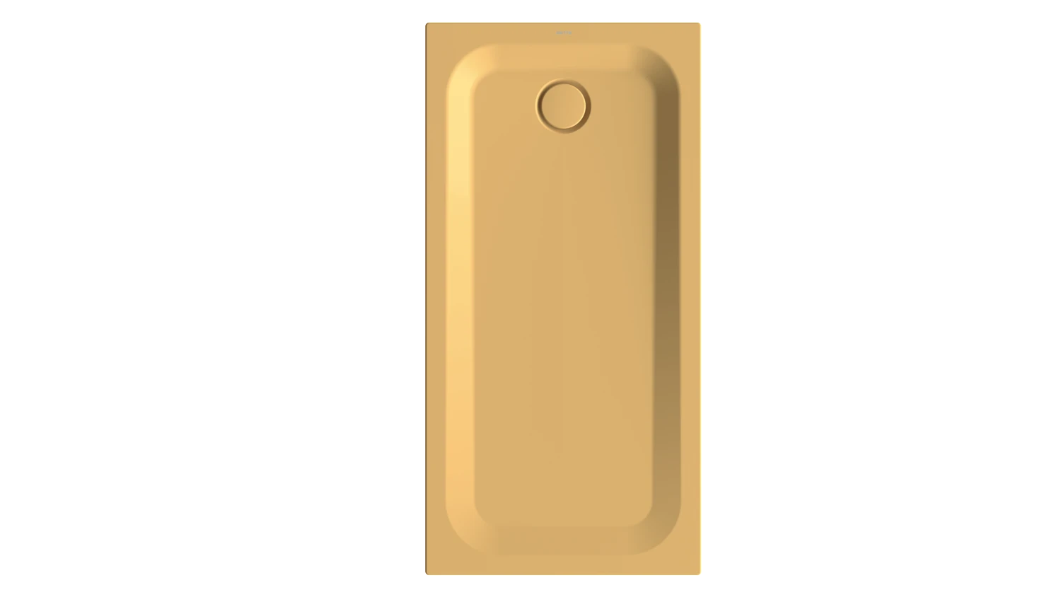 Bette rechteck Duschwanne „BetteUltra“ 140 × 70 cm in Curry