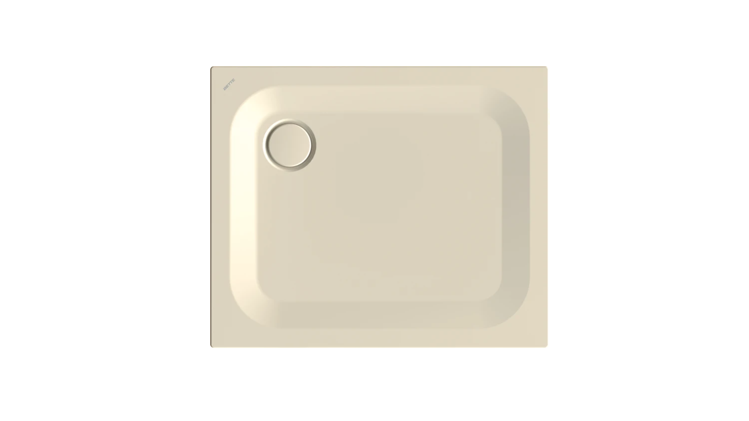 Bette rechteck Duschwanne „BetteFloor“ 90 × 75 cm in Pergamon