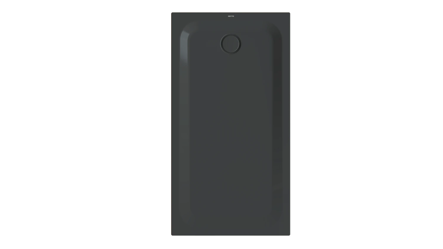Bette rechteck Duschwanne „BetteUltra“ 150 × 80 cm in Schwarz