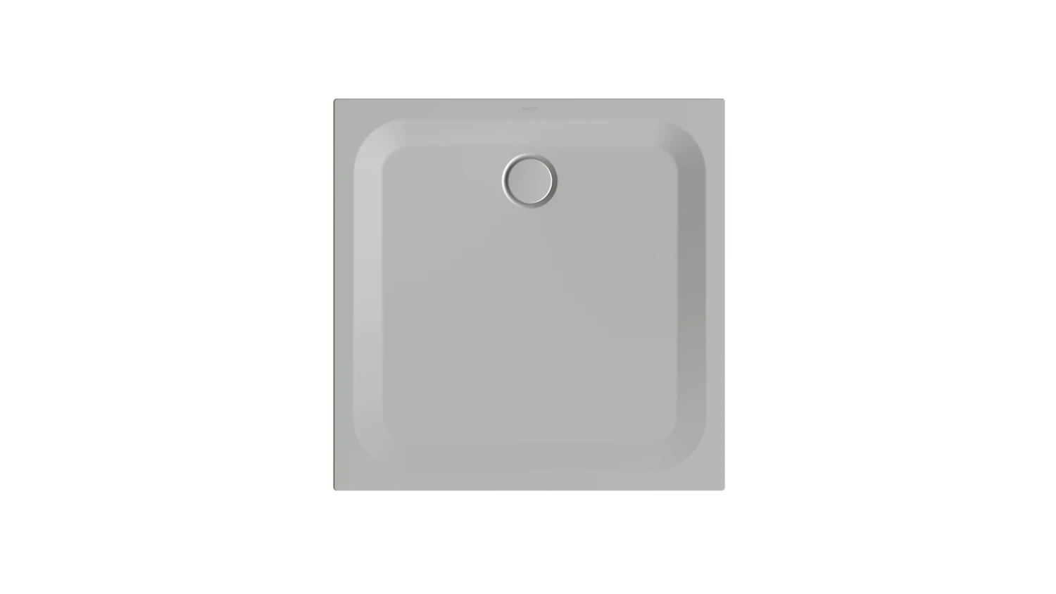 Bette quadrat Duschwanne „BetteUltra“ 100 × 100 cm in Flanell