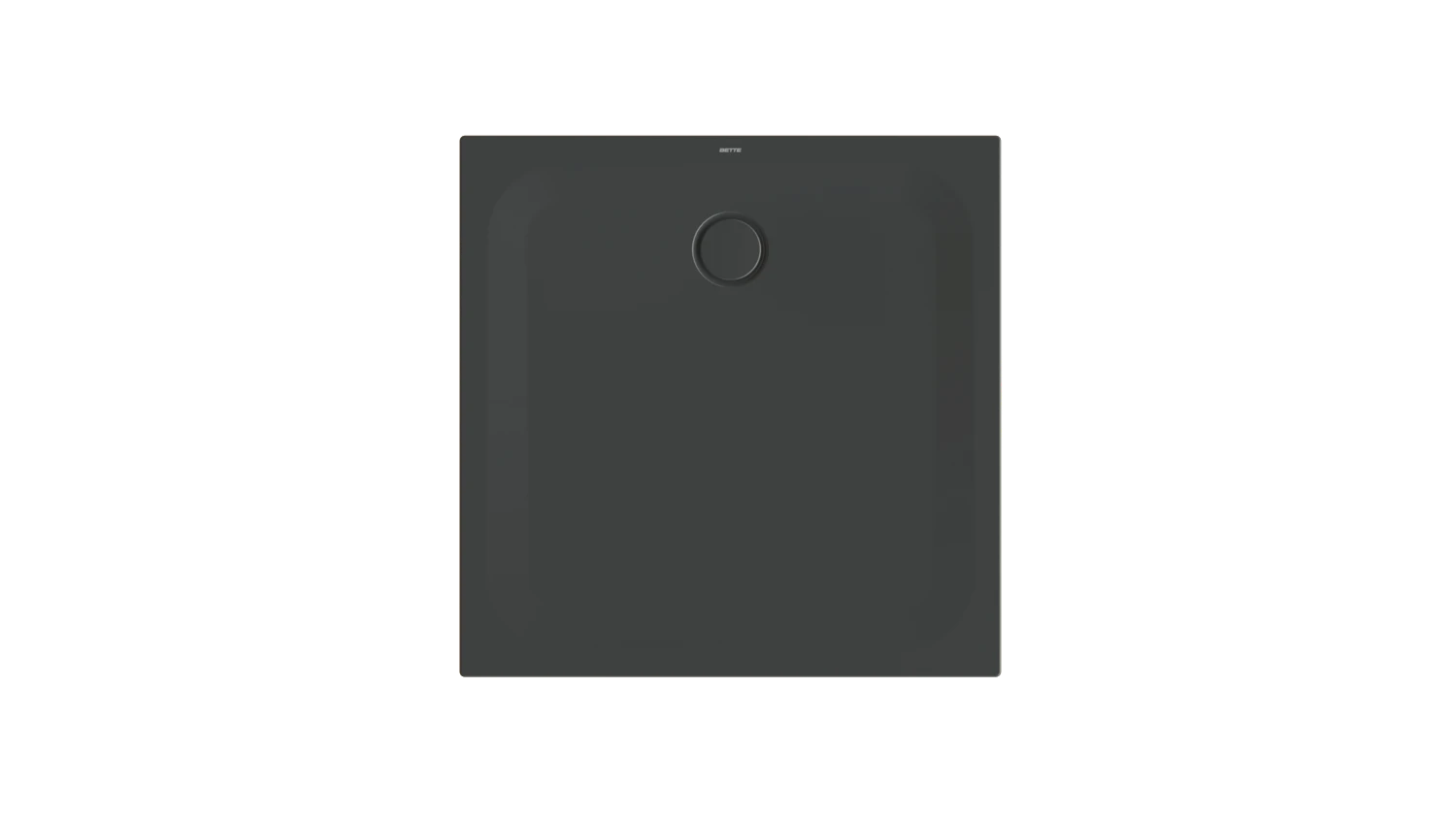 Bette quadrat Duschwanne „BetteUltra“ 100 × 100 cm in Ebony