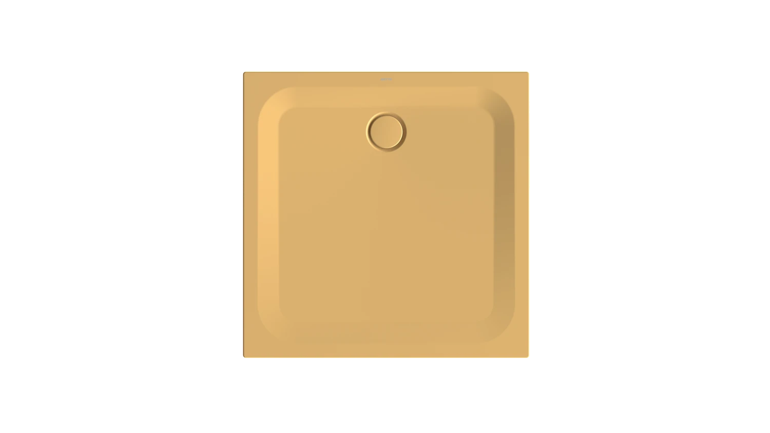 Bette quadrat Duschwanne „BetteUltra“ 100 × 100 cm in Curry