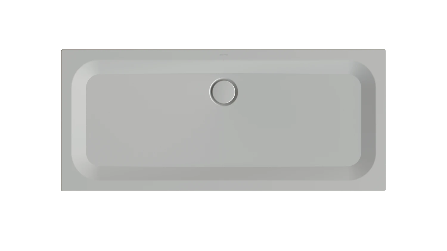 Bette rechteck Duschwanne „BetteUltra“ 160 × 70 cm in Flanell