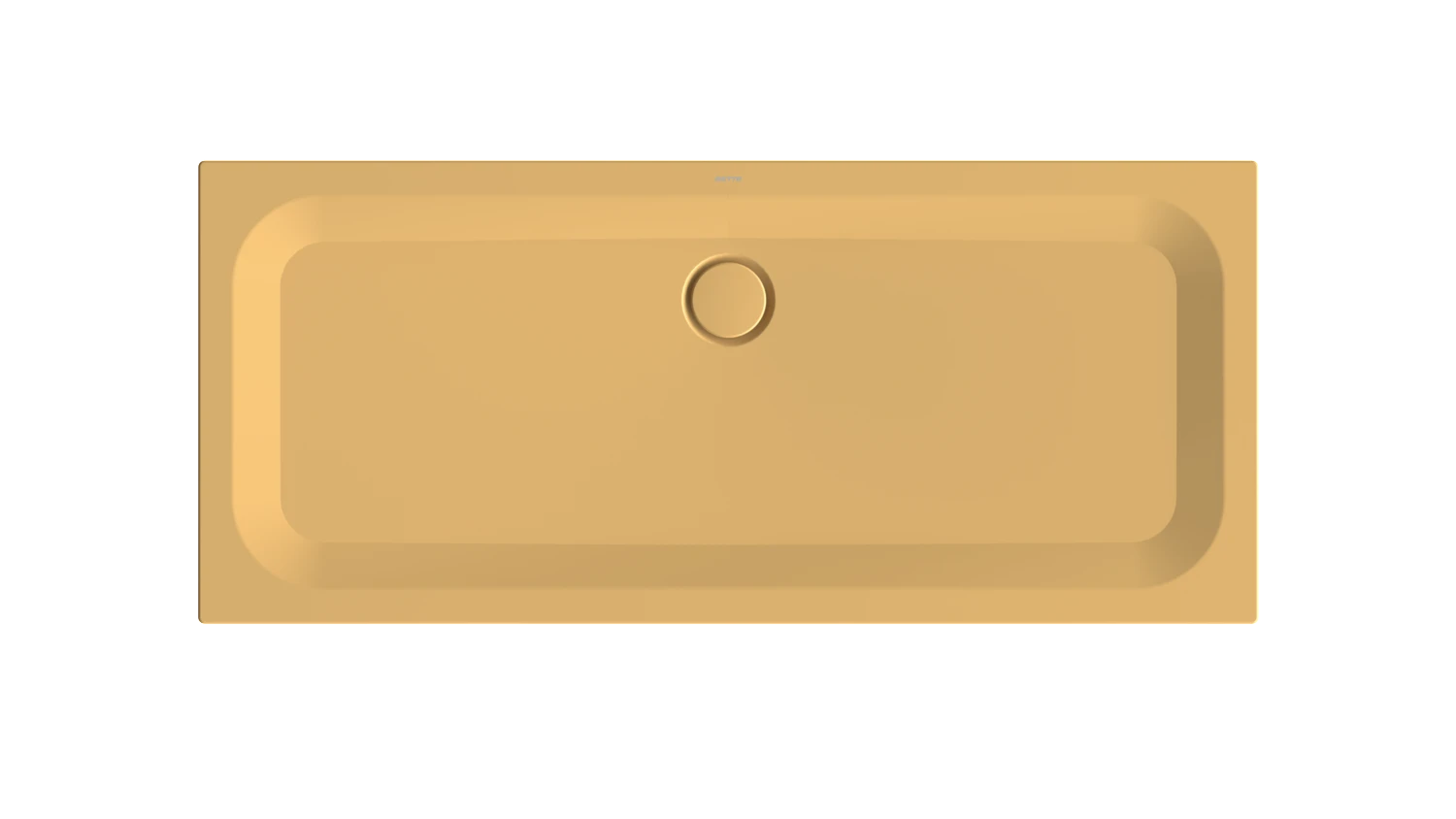 Bette rechteck Duschwanne „BetteUltra“ 160 × 70 cm in Curry